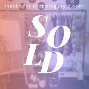 thank you for checking out my closet!